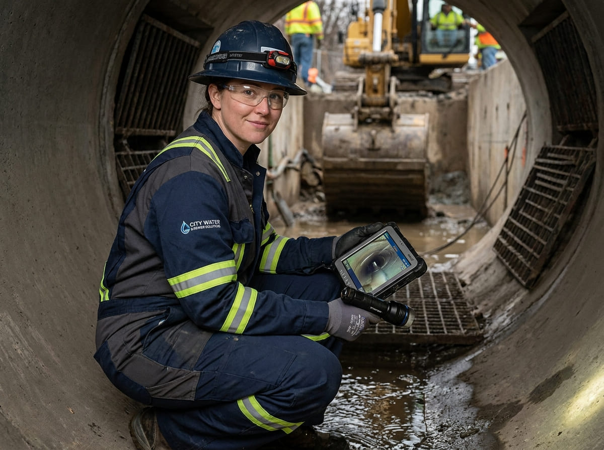 Sewer Line Inspection & Replacement in Cumby